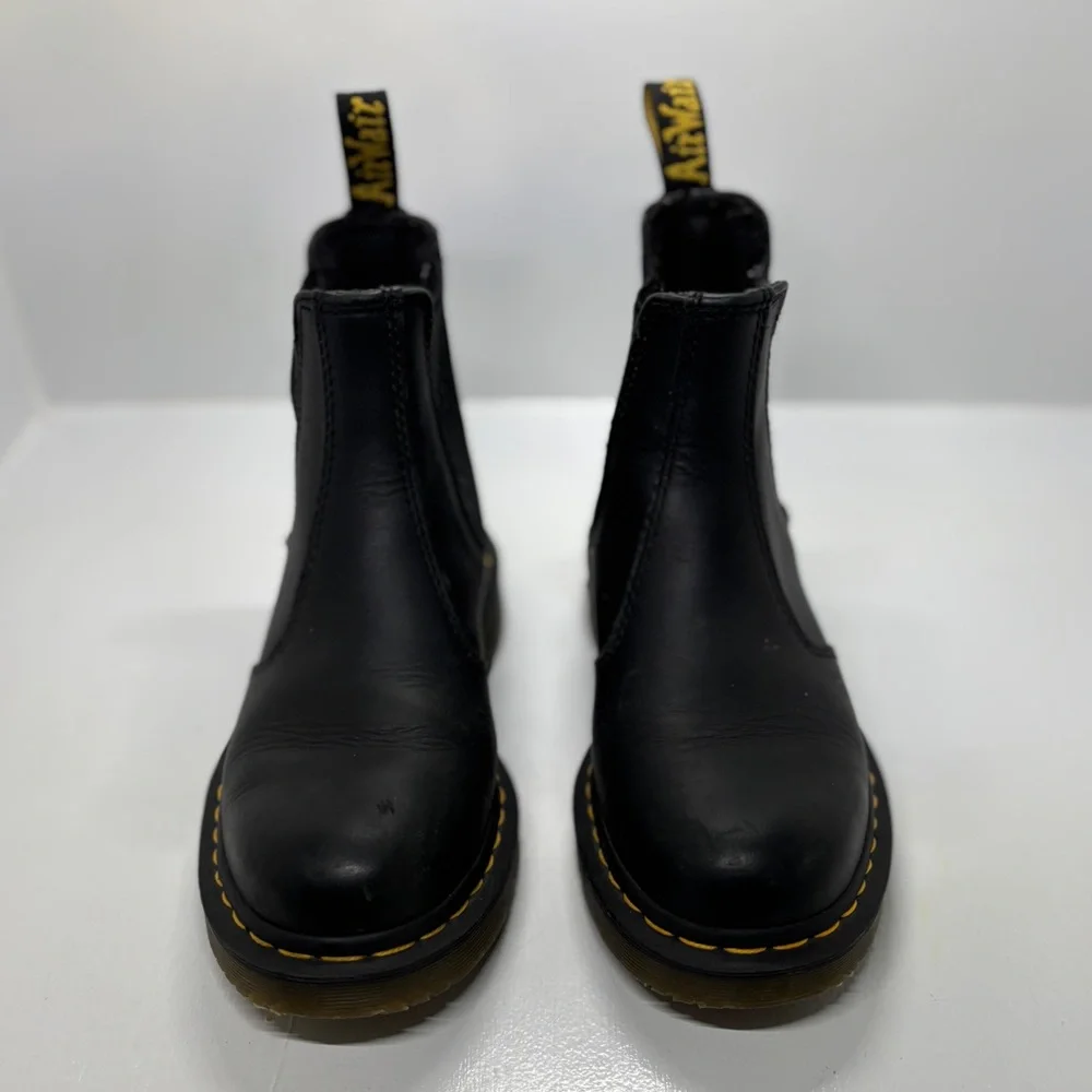 Dr. Martens 2976 slip-resistant Chelsea Leather Boots women’s size 6 men’s 7 - Picture 3 of 11